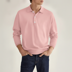 Langarm poloshirt – Noor