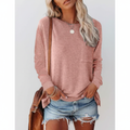 Langarmshirt met ronde hals – Noor
