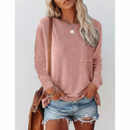 Langarmshirt met ronde hals – Noor