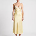 Lange slipdress