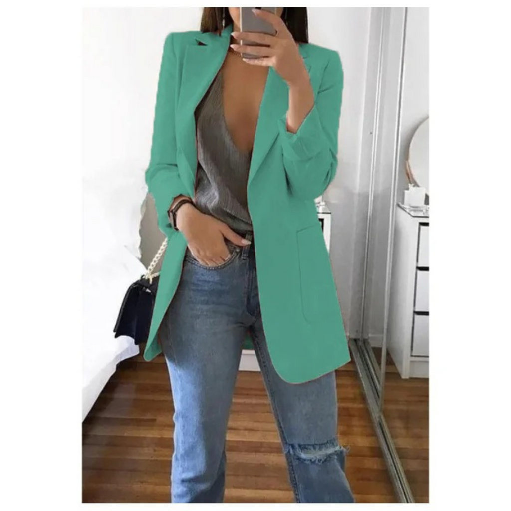 Lange damesblazer