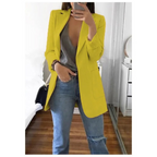 Lange damesblazer