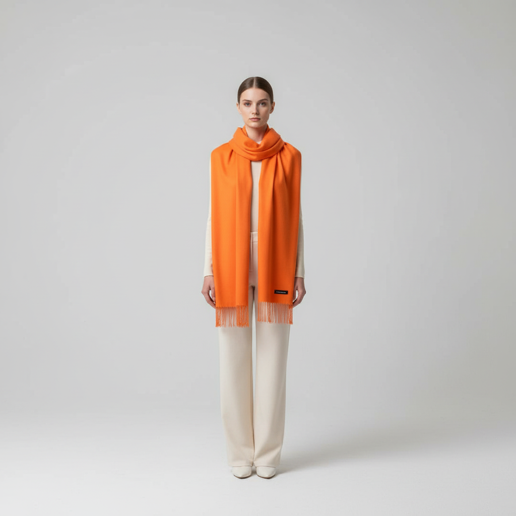 Lange dames cashmere sjaal