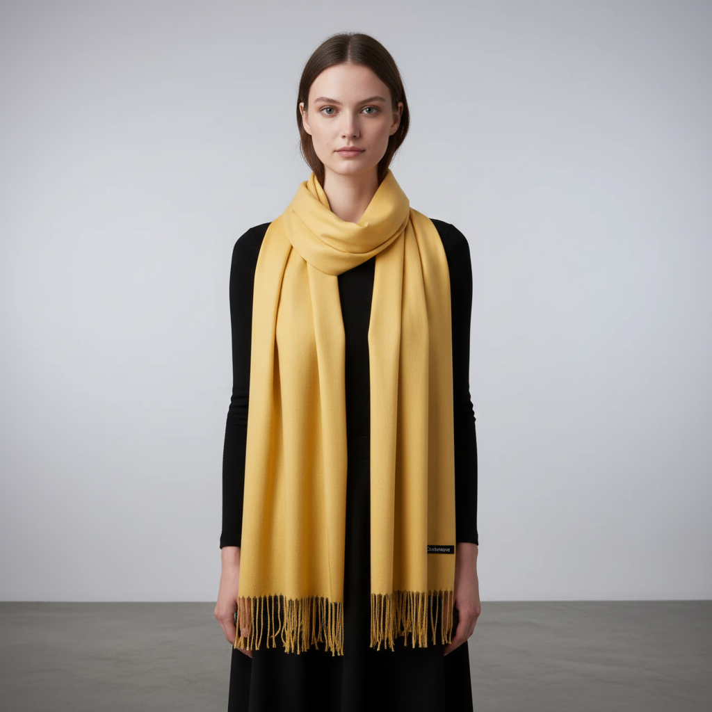 Lange dames cashmere sjaal