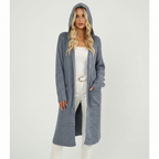 Lange gebreide cardigan – Noor