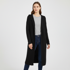 Lange gebreide cardigan – Noor
