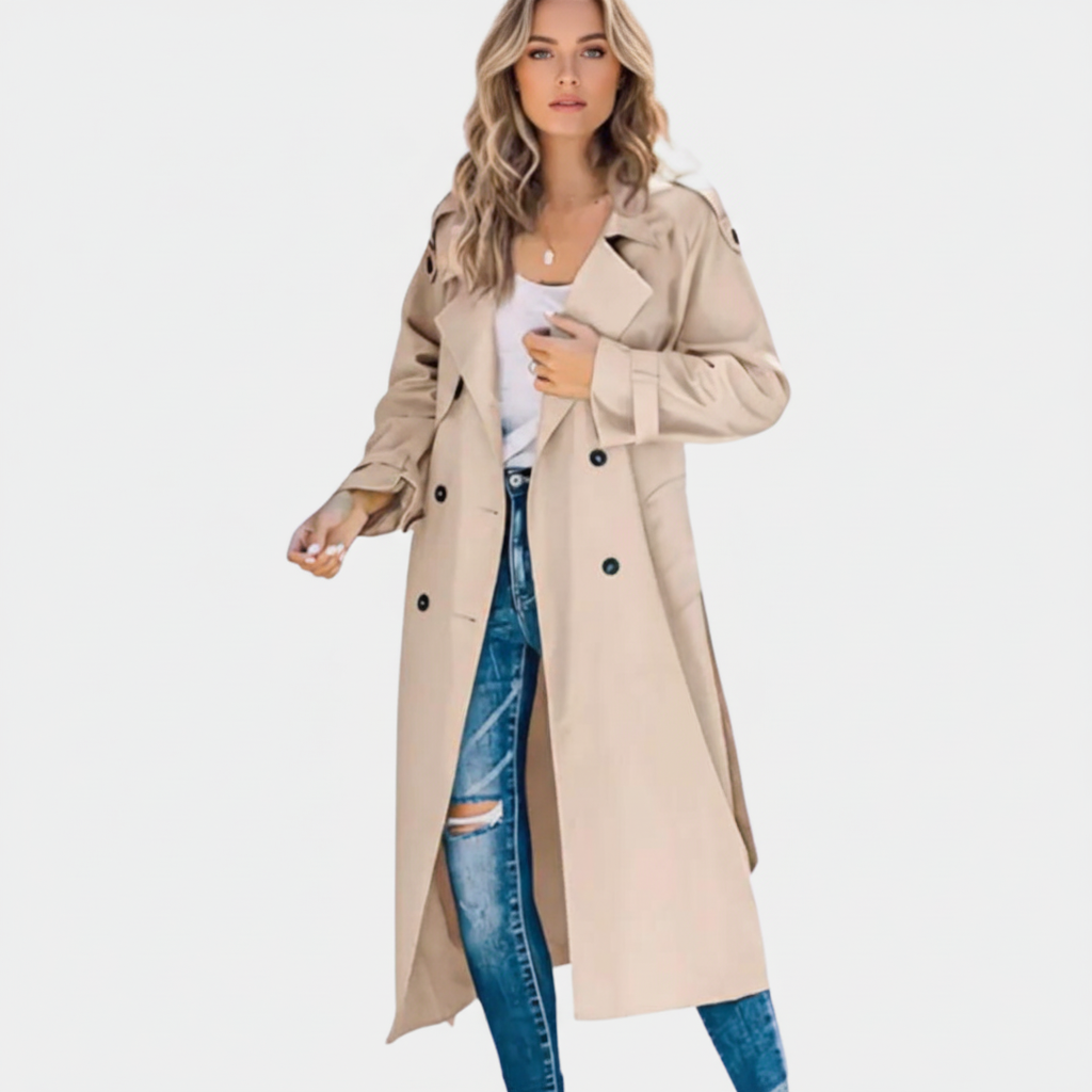 Lange trenchcoat