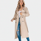 Lange trenchcoat