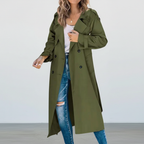 Lange trenchcoat