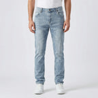 Casual herenjeans in slim-fit