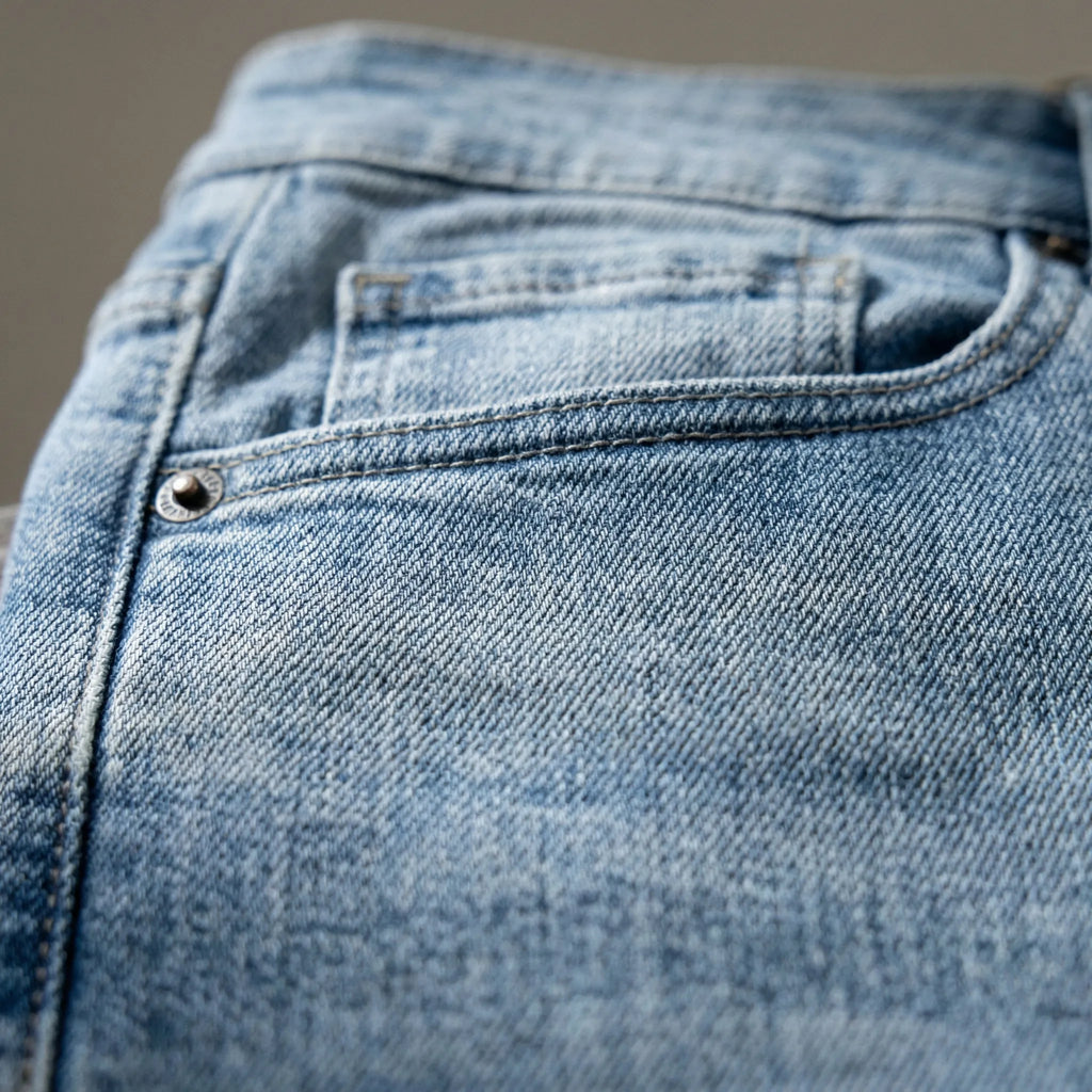 Casual herenjeans in slim-fit