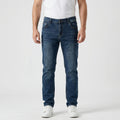 Casual herenjeans in slim-fit