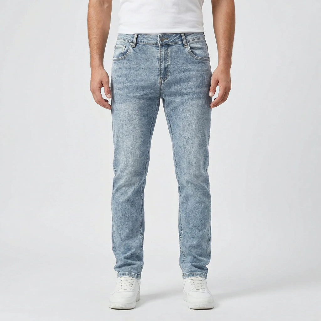 Casual herenjeans in slim-fit