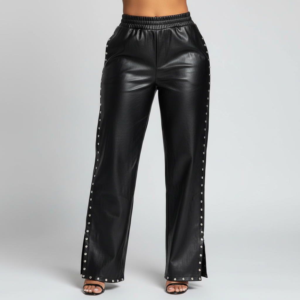 Lederhose met baggy-snit