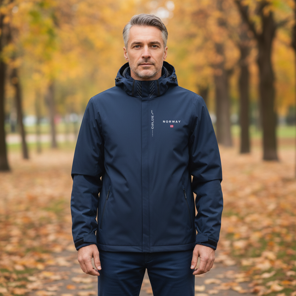 Lichte outdoorjas