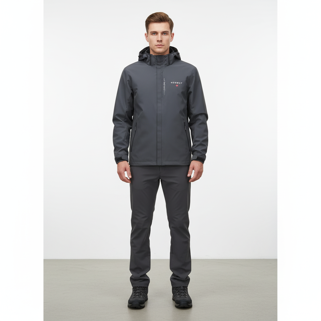 Lichte outdoorjas