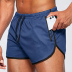 Lichte trainingsshorts van polyester — afbeelding 14