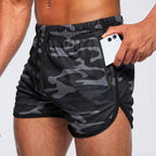 Lichte trainingsshorts van polyester — afbeelding 15
