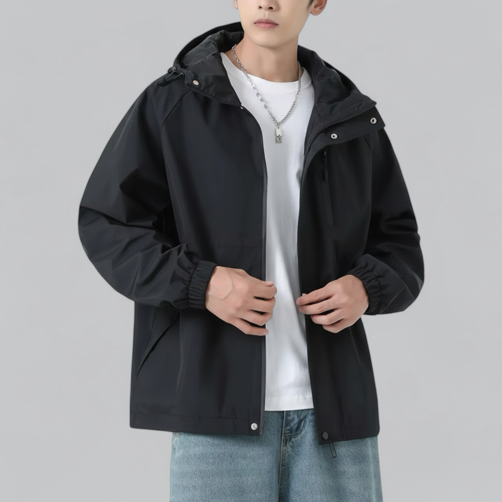 Lichte windjacke
