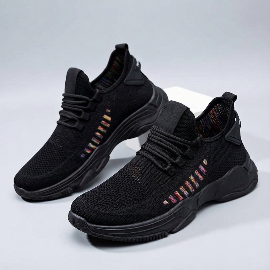 Lichte ademende heren sneakers