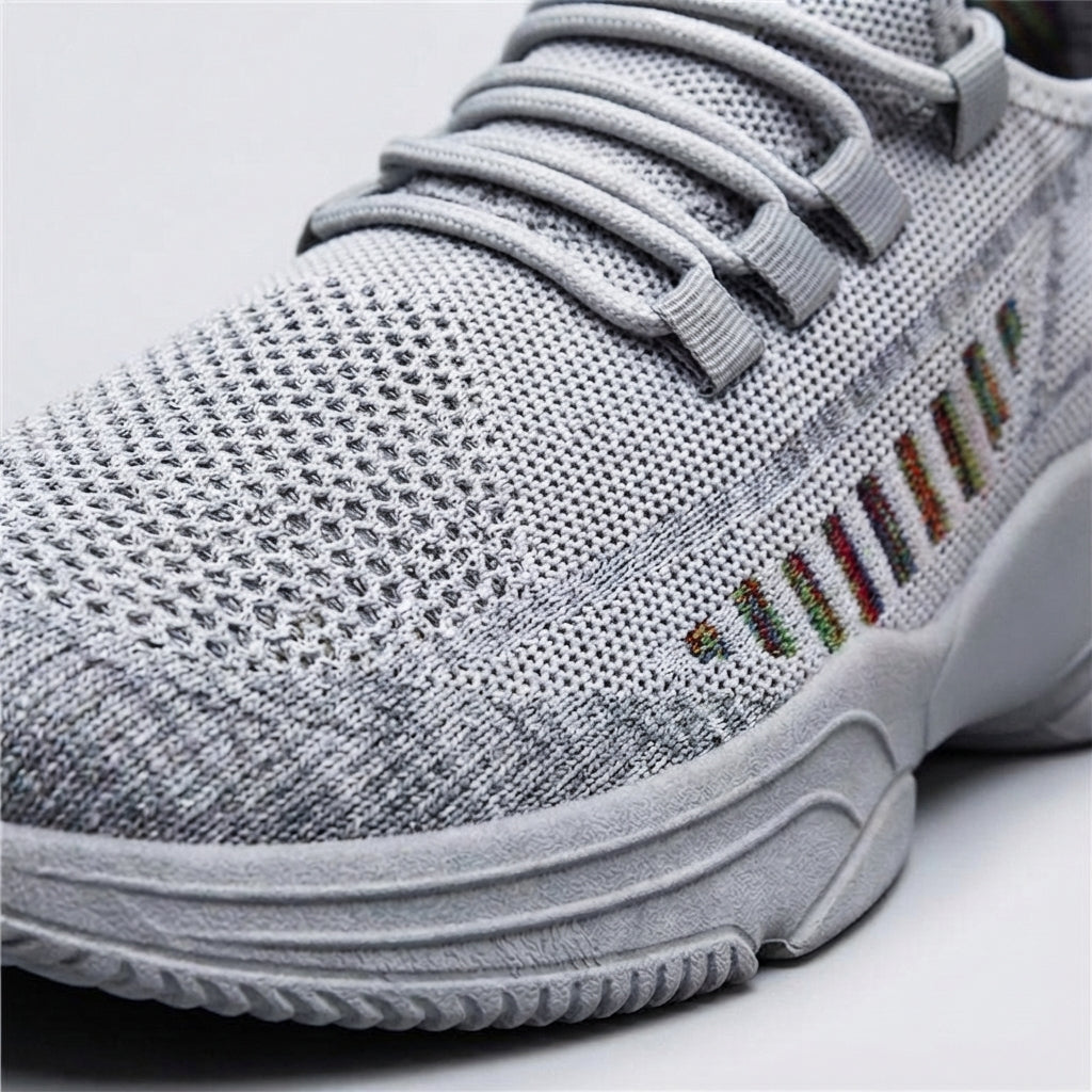 Lichte ademende heren sneakers