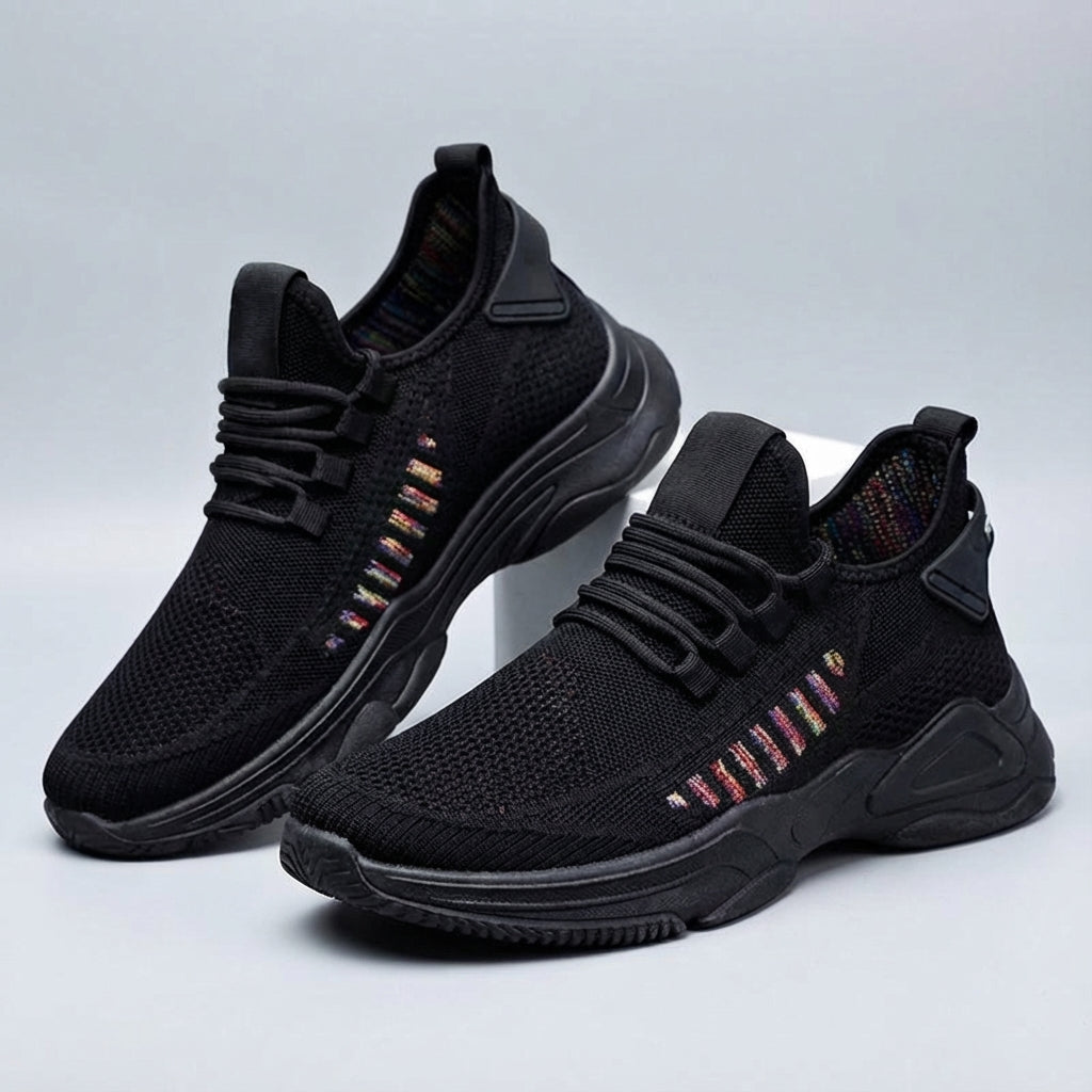 Lichte ademende heren sneakers