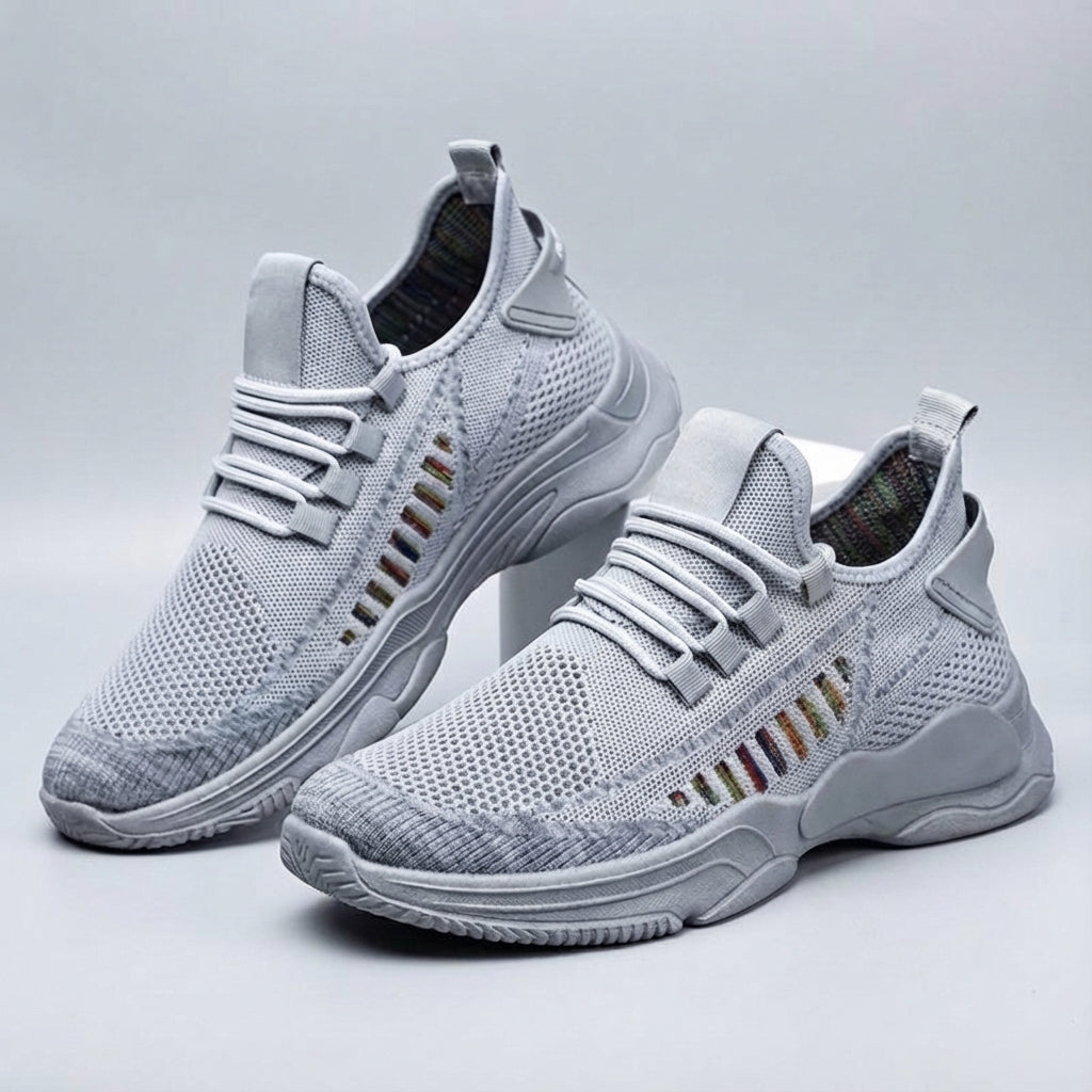 Lichte ademende heren sneakers