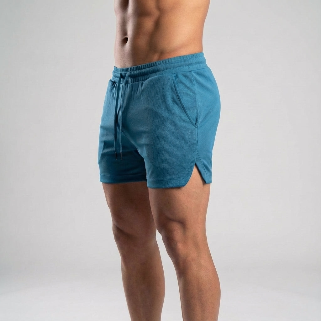Lichte ademend trainingsshorts