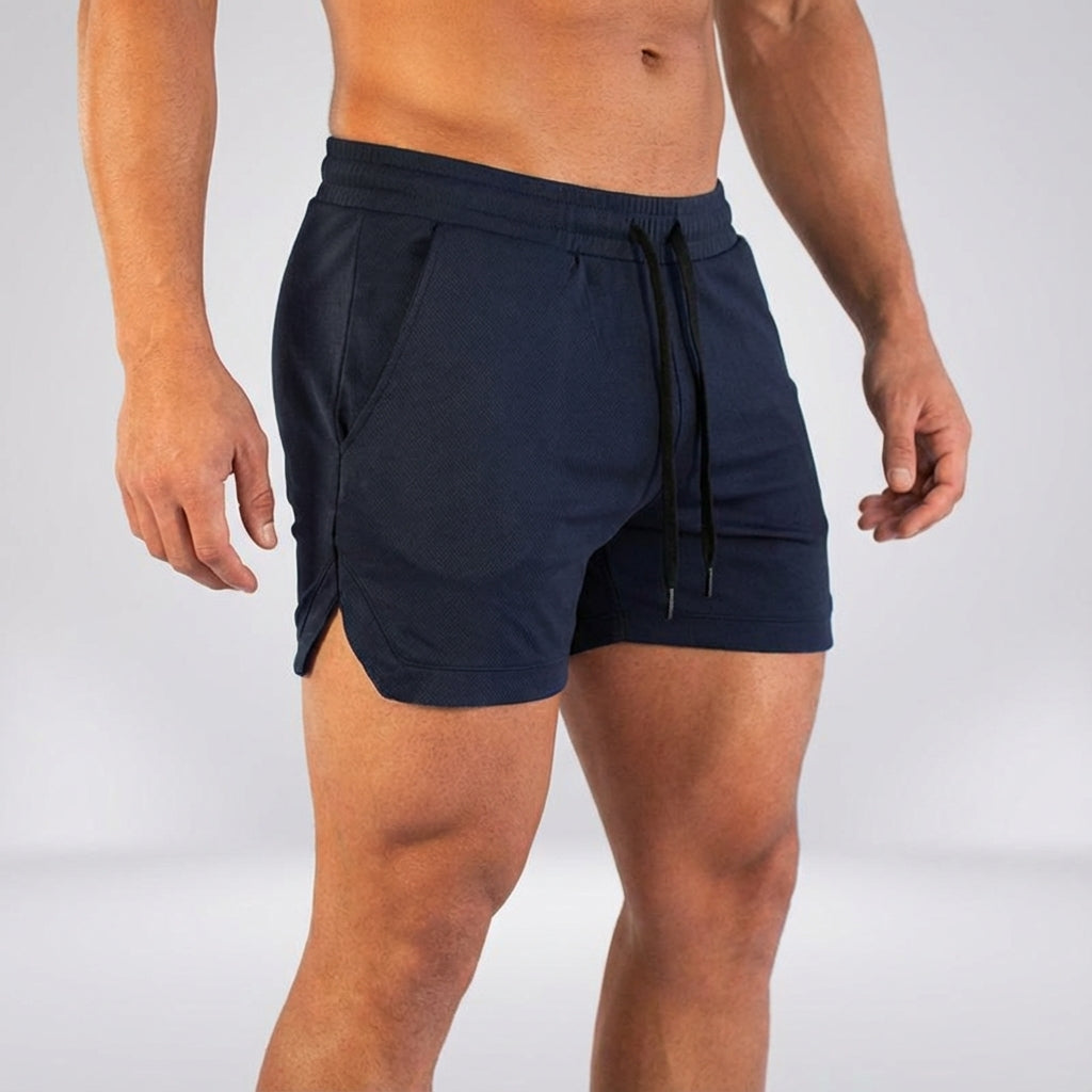 Lichte ademend trainingsshorts