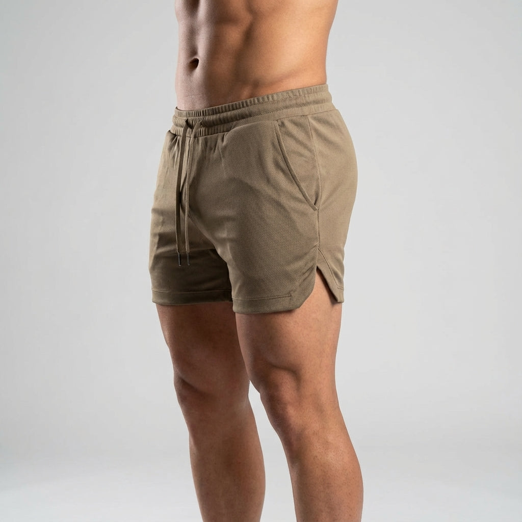 Lichte ademend trainingsshorts