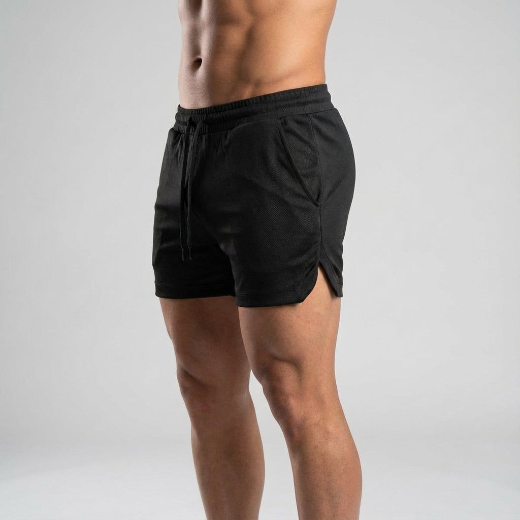 Lichte ademend trainingsshorts