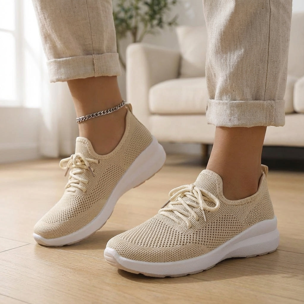 Lichte dagelijkse sneakers dames