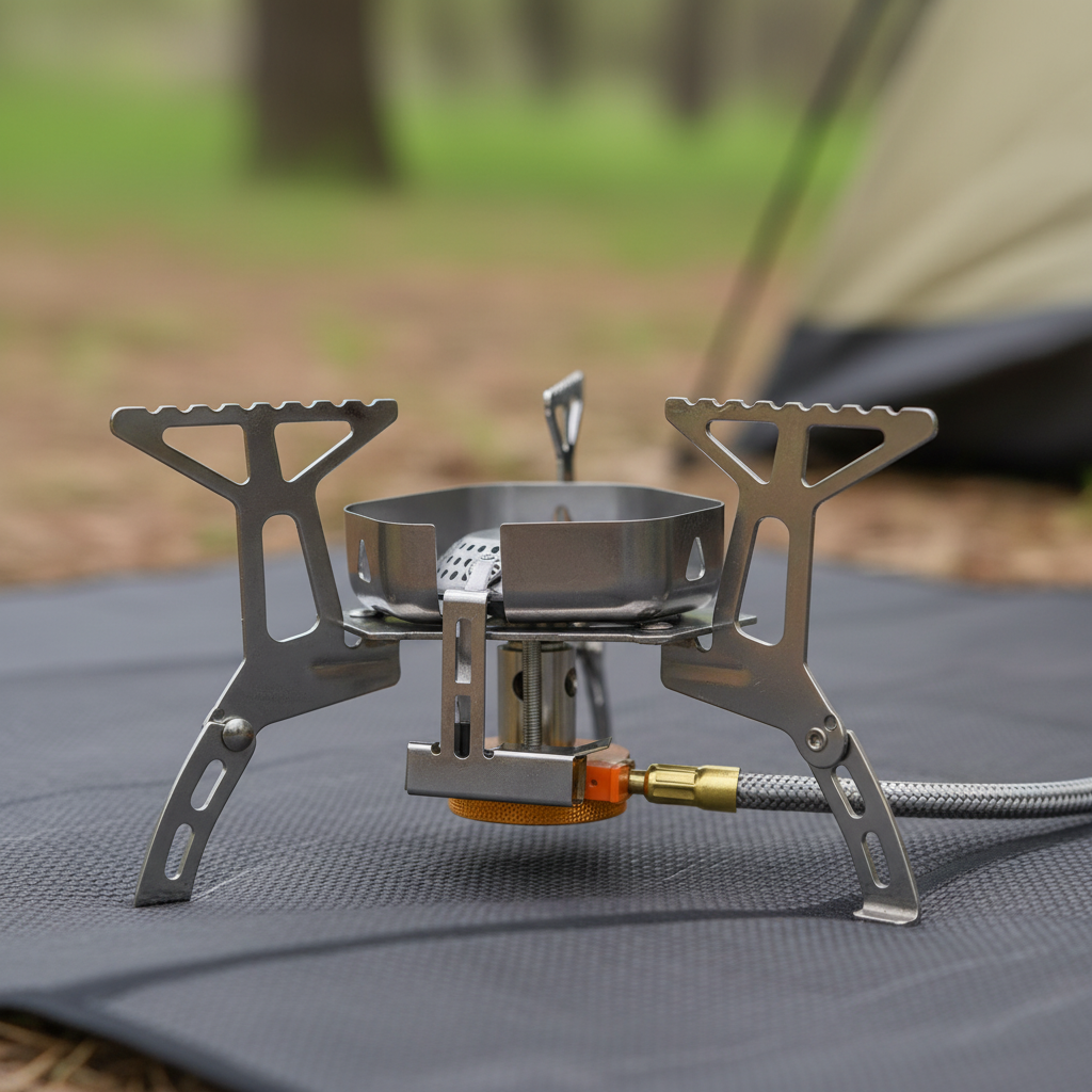 Lichtgewicht RVS campingkoker