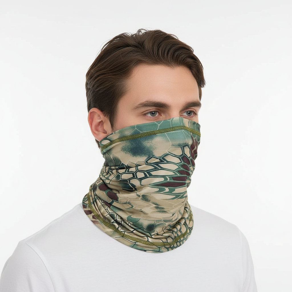 Lichte naadloze sjaal van polyester — afbeelding 28