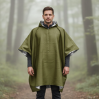 Lichte outdoor notponcho — afbeelding 1