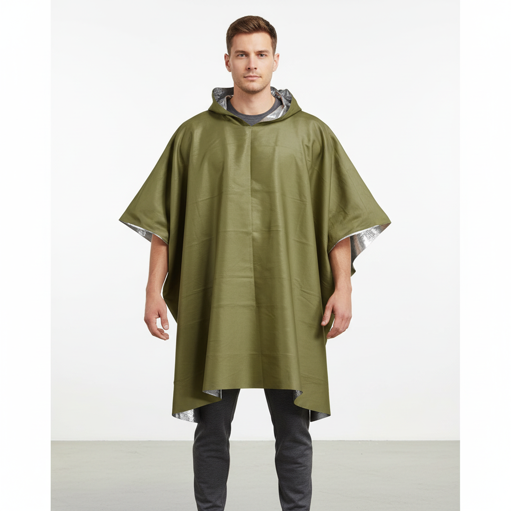 Lichte outdoor notponcho