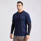 Lichtgewicht trainingsshirt met kapuze