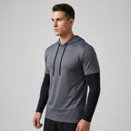 Lichtgewicht trainingsshirt met kapuze