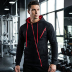 Lichtgewicht trainingsjack met capuchon