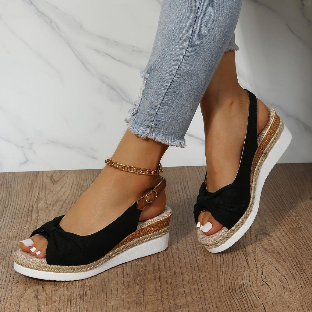 Dames sleehak sandalen
