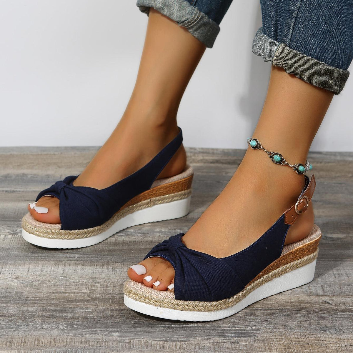 Dames sleehak sandalen