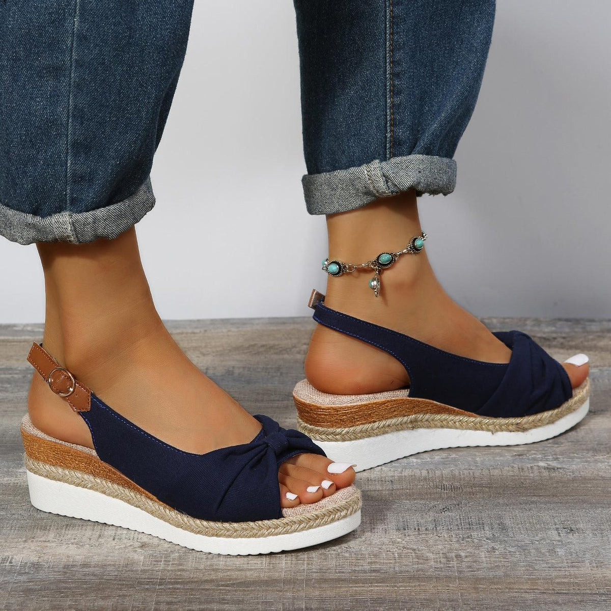 Dames sleehak sandalen