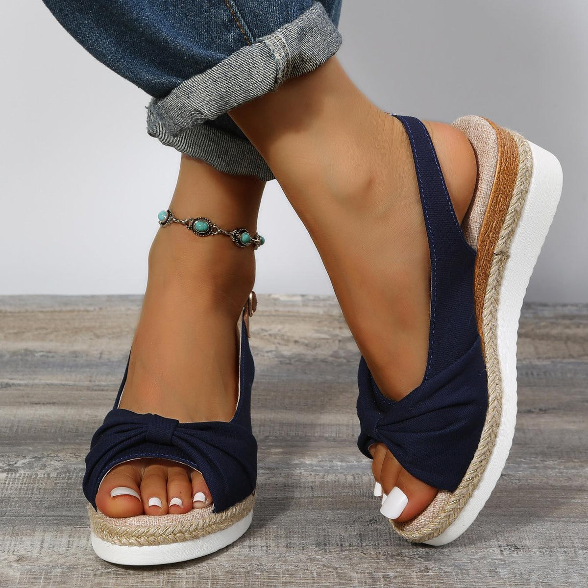 Dames sleehak sandalen