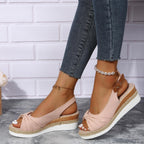 Dames sleehak sandalen