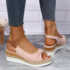 Dames sleehak sandalen