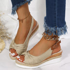 Dames sleehak sandalen