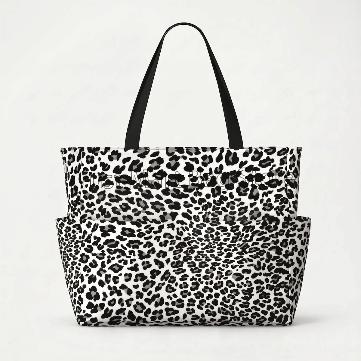 Leuke strandtas met luipaardprint