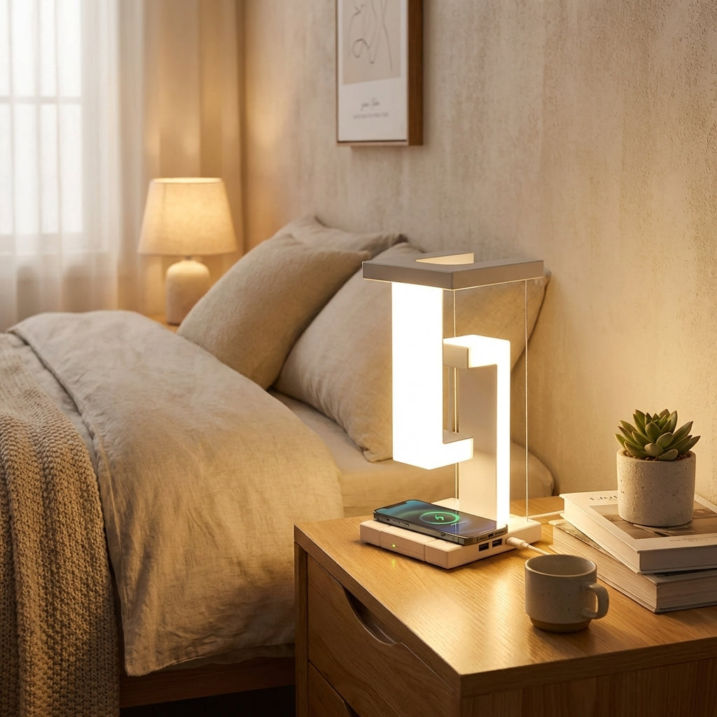 Zwevende led-tafellamp