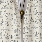 Casual overhemd met print voor heren