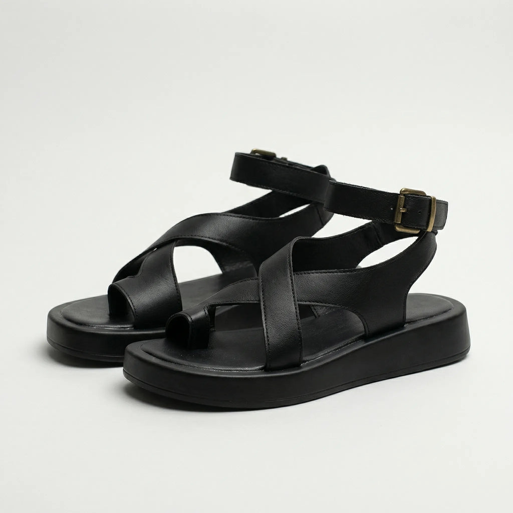 Lichte plateausandaal voor dames